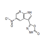 5-(5-Nitro-7-azaindol-3-yl)-1,3,4-oxadiazol-2(3H)-one