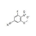 3-Fluoro-5-methoxy-4-nitrobenzonitrile