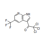 2,2,2-Trichloro-1-[5-(trifluoromethyl)-7-azaindol-3-yl]ethanone