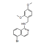 5-Bromo-N-(2,4-dimethoxybenzyl)isoquinolin-1-amine