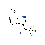 2,2,2-Trichloro-1-(7-methoxy-6-azaindol-3-yl)ethanone