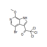 1-(4-Bromo-7-methoxy-6-azaindol-3-yl)-2,2,2-trichloroethanone