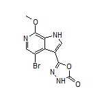 5-(4-Bromo-7-methoxy-6-azaindol-3-yl)-1,3,4-oxadiazol-2(3H)-one