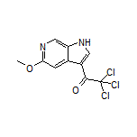 2,2,2-Trichloro-1-(5-methoxy-6-azaindol-3-yl)ethanone