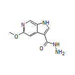 5-Methoxy-6-azaindole-3-carbohydrazide