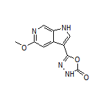 5-(5-Methoxy-6-azaindol-3-yl)-1,3,4-oxadiazol-2(3H)-one