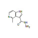 4-Methyl-5-azaindole-3-carbohydrazide