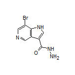 7-Bromo-5-azaindole-3-carbohydrazide