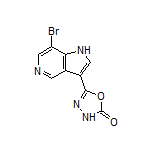 5-(7-Bromo-5-azaindol-3-yl)-1,3,4-oxadiazol-2(3H)-one