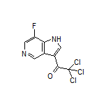 2,2,2-Trichloro-1-(7-fluoro-5-azaindol-3-yl)ethanone