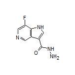 7-Fluoro-5-azaindole-3-carbohydrazide