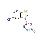 5-(5-Chloro-3-indolyl)-1,3,4-oxadiazol-2(3H)-one