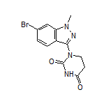 1-(6-Bromo-1-methyl-3-indazolyl)dihydropyrimidine-2,4(1H,3H)-dione