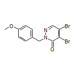 4,5-Dibromo-2-(4-methoxybenzyl)pyridazin-3(2H)-one