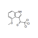 2,2,2-Trichloro-1-(4-methoxy-3-indolyl)ethanone