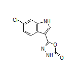 5-(6-Chloro-3-indolyl)-1,3,4-oxadiazol-2(3H)-one