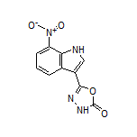 5-(7-Nitro-3-indolyl)-1,3,4-oxadiazol-2(3H)-one