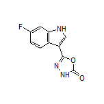 5-(6-Fluoro-3-indolyl)-1,3,4-oxadiazol-2(3H)-one