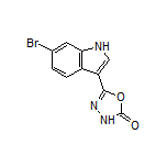 5-(6-Bromo-3-indolyl)-1,3,4-oxadiazol-2(3H)-one