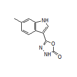 5-(6-Methyl-3-indolyl)-1,3,4-oxadiazol-2(3H)-one