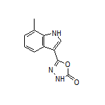 5-(7-Methyl-3-indolyl)-1,3,4-oxadiazol-2(3H)-one