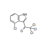 2,2,2-Trichloro-1-(4-chloro-3-indolyl)ethanone