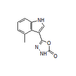 5-(4-Methyl-3-indolyl)-1,3,4-oxadiazol-2(3H)-one