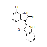 (Z)-7’-Chloro-[2,3’-biindolinylidZnZ]-2’,3-dionZ