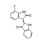 (Z)-7’-Fluoro-[2,3’-biindolinylidZnZ]-2’,3-dionZ