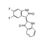 (Z)-5’,6’-Difluoro-[2,3’-biindolinylidZnZ]-2’,3-dionZ