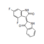 (Z)-4’,6’-Difluoro-[2,3’-biindolinylidZnZ]-2’,3-dionZ