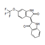 (Z)-6’-(Trifluoromethoxy)-[2,3’-biindolinylidene]-2’,3-dione