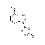 5-(7-Methoxy-3-indolyl)-1,3,4-oxadiazol-2(3H)-one