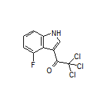 2,2,2-Trichloro-1-(4-fluoro-3-indolyl)ethanone