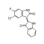 (Z)-5’-Chloro-6’-fluoro-[2,3’-biindolinylidZnZ]-2’,3-dionZ