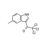 2,2,2-Trichloro-1-(5-methyl-3-indolyl)ethanone