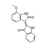 (Z)-7’-Methoxy-[2,3’-biindolinylidene]-2’,3-dione