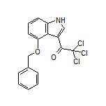 1-[4-(Benzyloxy)-3-indolyl]-2,2,2-trichloroethanone