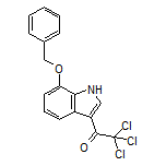 1-[7-(Benzyloxy)-3-indolyl]-2,2,2-trichloroethanone