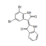 (Z)-5’,7’-Dibromo-[2,3’-biindolinylidene]-2’,3-dione