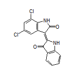 (Z)-5’,7’-Dichloro-[2,3’-biindolinylidene]-2’,3-dione