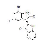 (Z)-7’-Bromo-5’-fluoro-[2,3’-biindolinylidene]-2’,3-dione