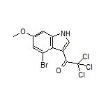 1-(4-Bromo-6-methoxy-3-indolyl)-2,2,2-trichloroethanone