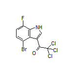 1-(4-Bromo-7-fluoro-3-indolyl)-2,2,2-trichloroethanone