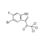 1-(5-Bromo-6-fluoro-3-indolyl)-2,2,2-trichloroethanone