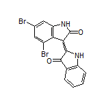 (Z)-4’,6’-Dibromo-[2,3’-biindolinylidene]-2’,3-dione