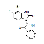 (Z)-7’-Bromo-6’-fluoro-[2,3’-biindolinylidene]-2’,3-dione