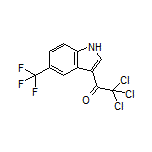 2,2,2-Trichloro-1-[5-(trifluoromethyl)-3-indolyl]ethanone