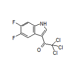 2,2,2-Trichloro-1-(5,6-difluoro-3-indolyl)ethanone