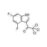 2,2,2-Trichloro-1-(4,6-difluoro-3-indolyl)ethanone